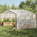 Pflanzenabdeckung Transparent 3 x 12 m PE