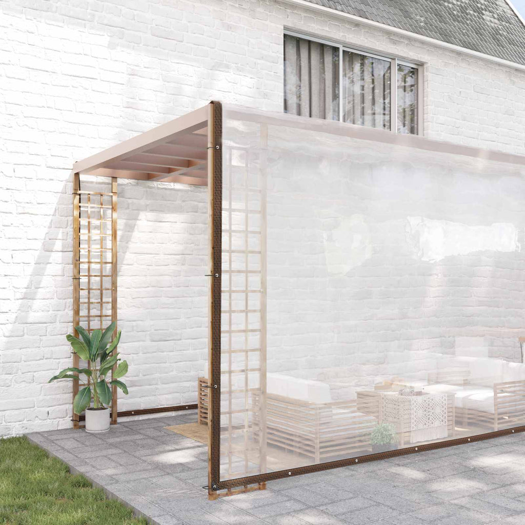 Pflanzenabdeckung Transparent 12 x 12 m PE