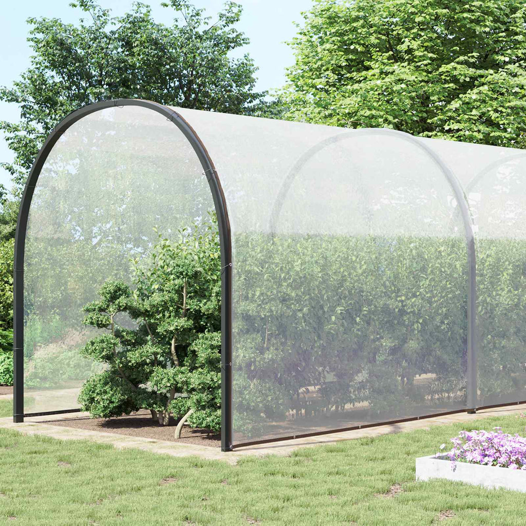 Pflanzenabdeckung Transparent 12 x 12 m PE