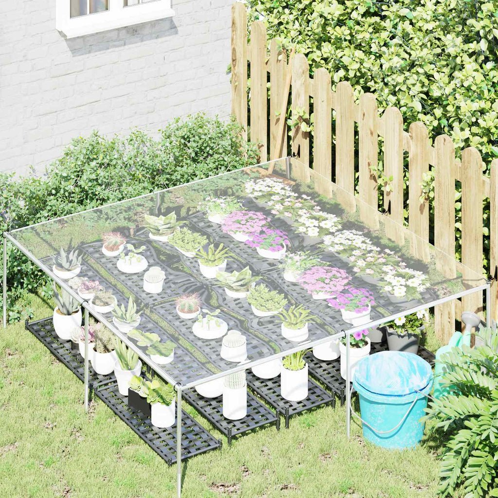 Pflanzenabdeckung Transparent 2 x 2 m PVC