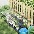 Pflanzenabdeckung Transparent 2,5 x 1 m PVC
