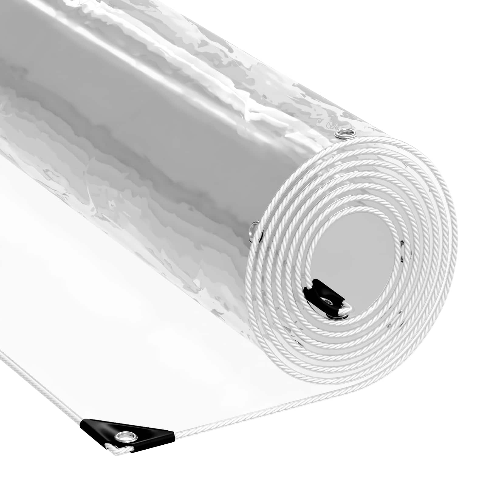 Pflanzenabdeckung Transparent 6 x 1,5 m PVC