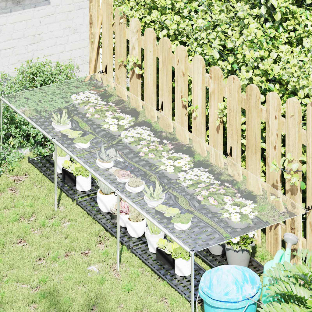 Pflanzenabdeckung Transparent 2.5 x 1,5 m PVC