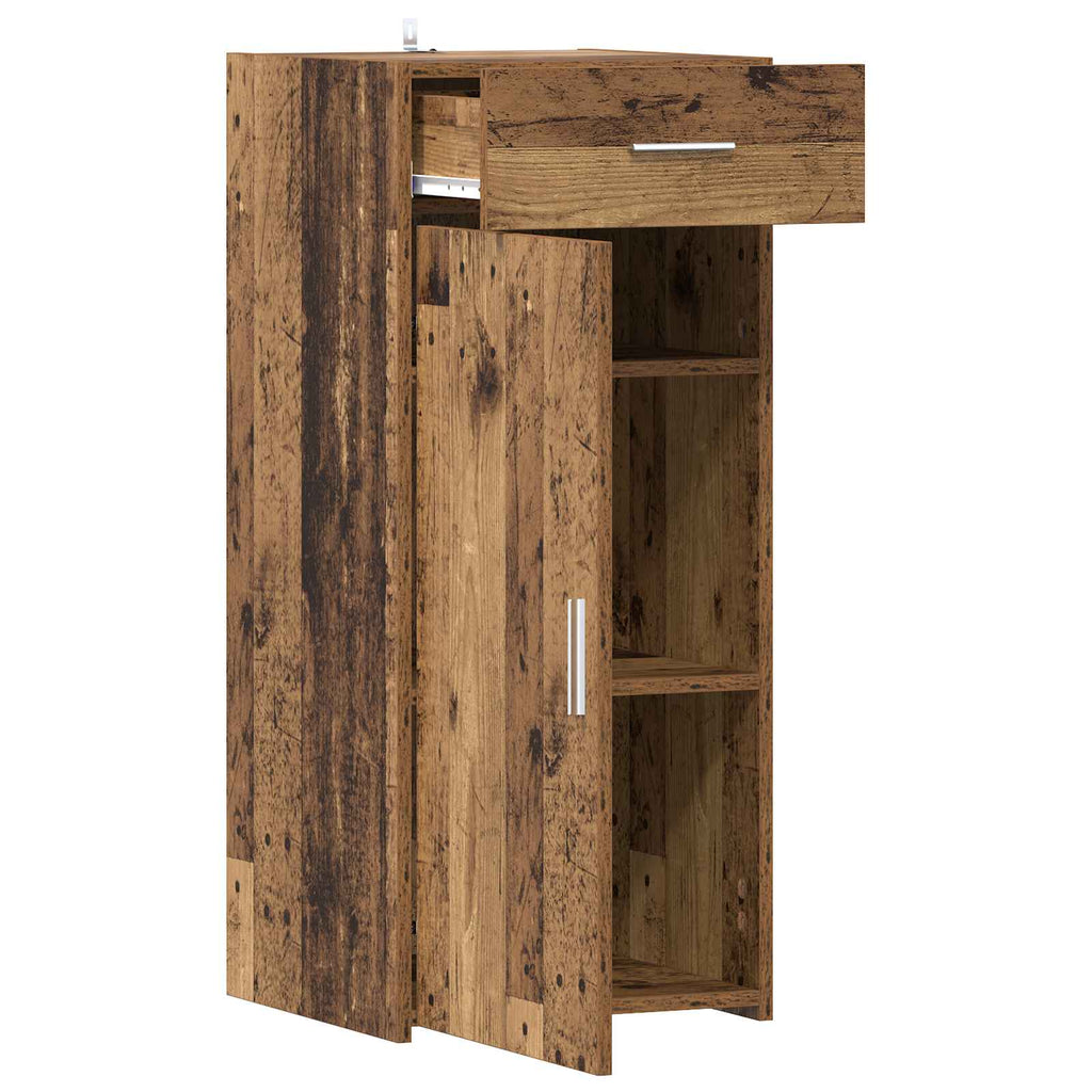 Aufbewahrungsschrank Altholz 40 x 42,5 x 93 cm Holzwerkstoff