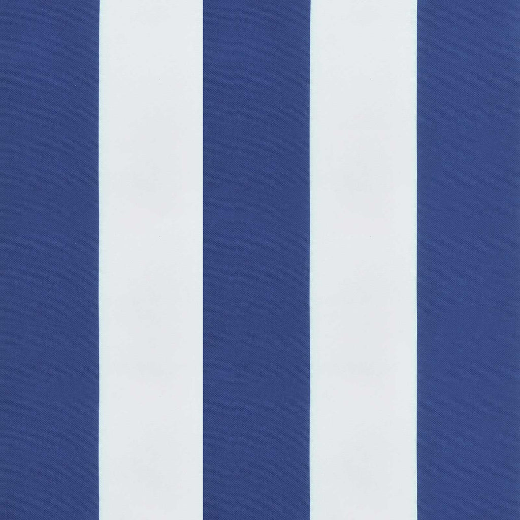 Kissen für draußen 3 pcs Blau und Weiß 103 x 58 x 10 cm Stoff