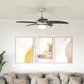 Deckenventilator mit Licht und Fernbedienung Ø 110 cm