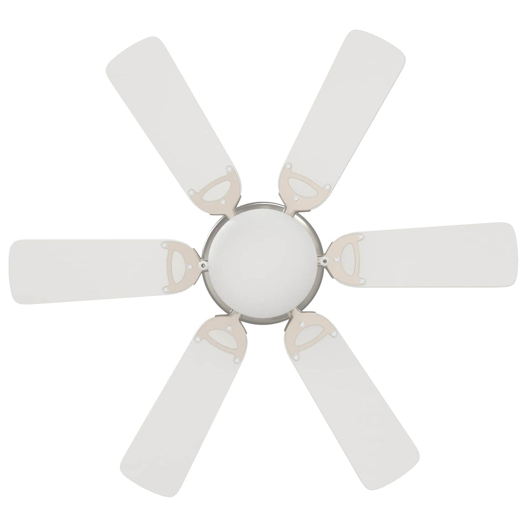 Deckenventilator mit Licht Ø 82 cm Weiß