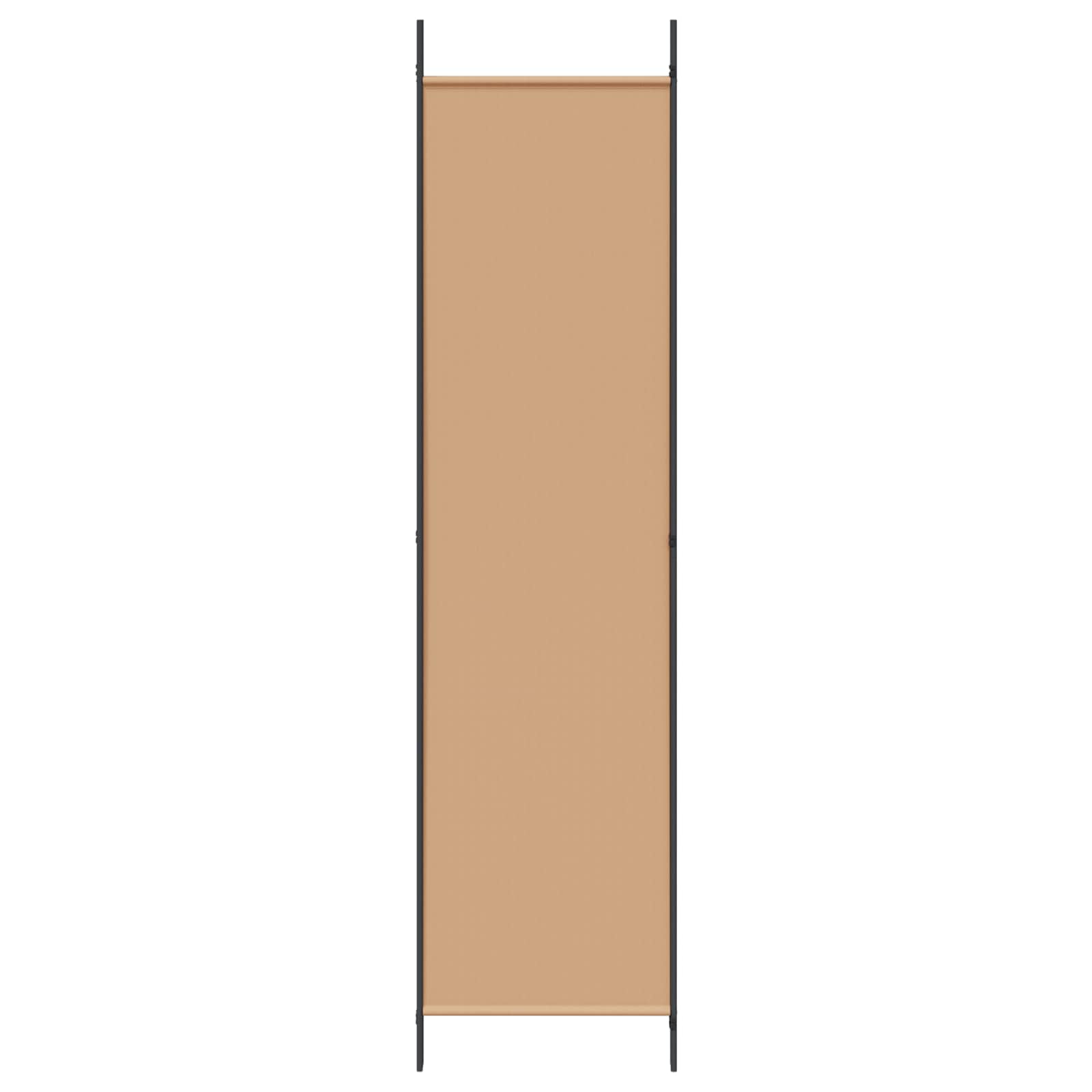 3-teiliger Raumteiler Beige 150 x 200 cm Stoff