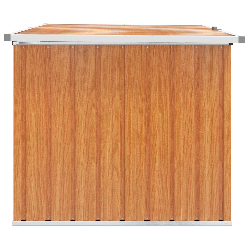 Außenlagerbox Verzinkter Stahl 150 x 101 x 91 cm Holz