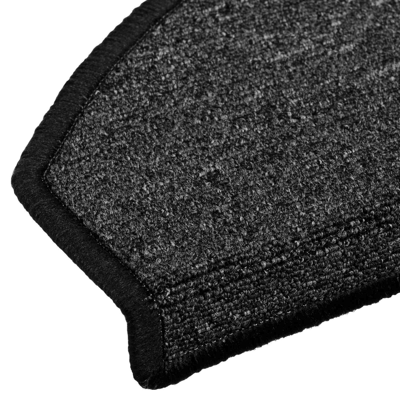 Selbstklebende Treppenschoner Halbkreis 15 pcs Anthrazit