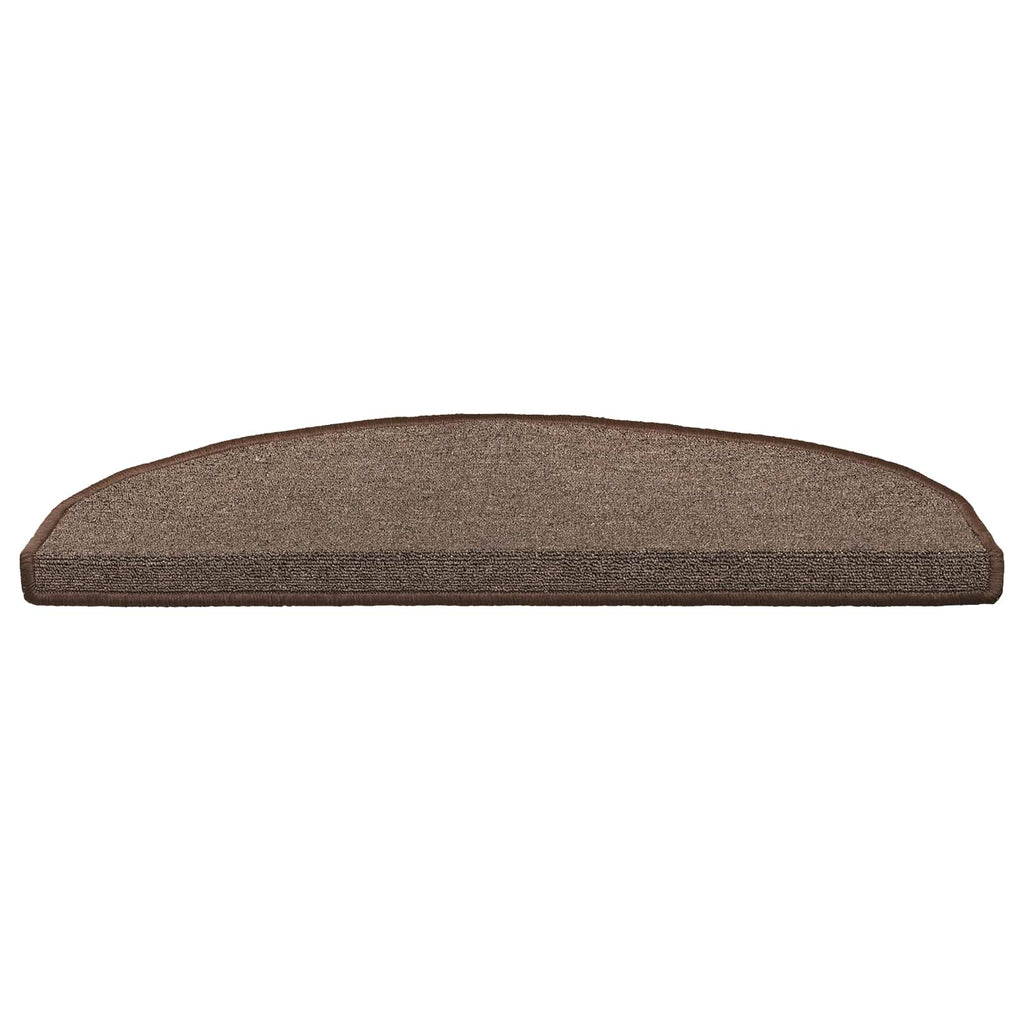 Selbstklebende Treppenschoner Halbkreis 15 pcs Kaffeebraun