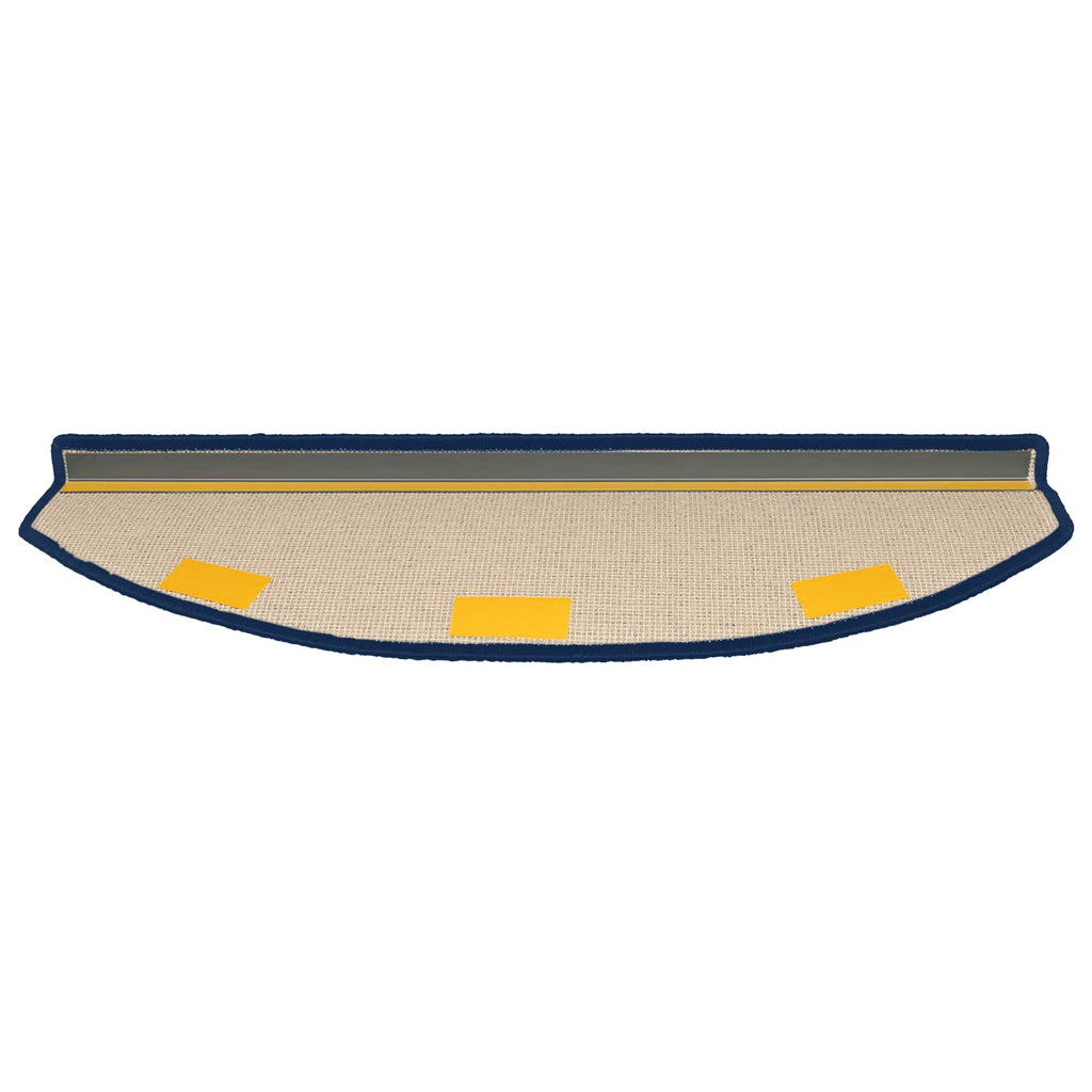Selbstklebende Treppenschoner 15 pcs Blau 80 x 24,5 x 3,5 cm