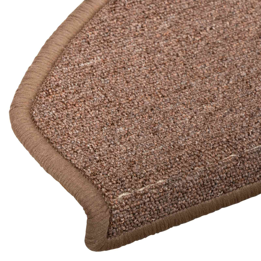 Selbstklebende Treppenschoner 15 pcs Braun 80 x 24,5 x 3,5 cm