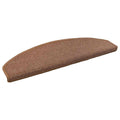 Selbstklebende Treppenschoner 15 pcs Braun 80 x 24,5 x 3,5 cm