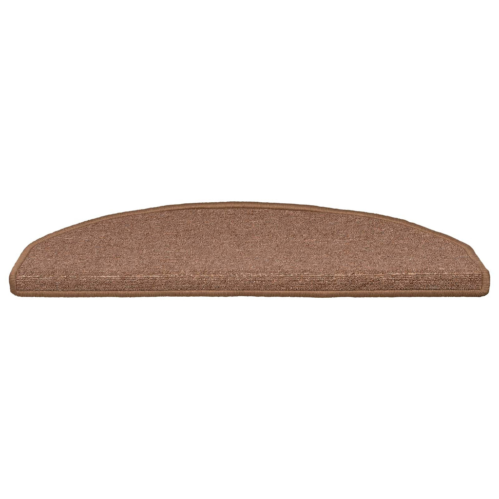 Selbstklebende Treppenschoner 15 pcs Braun 80 x 24,5 x 3,5 cm