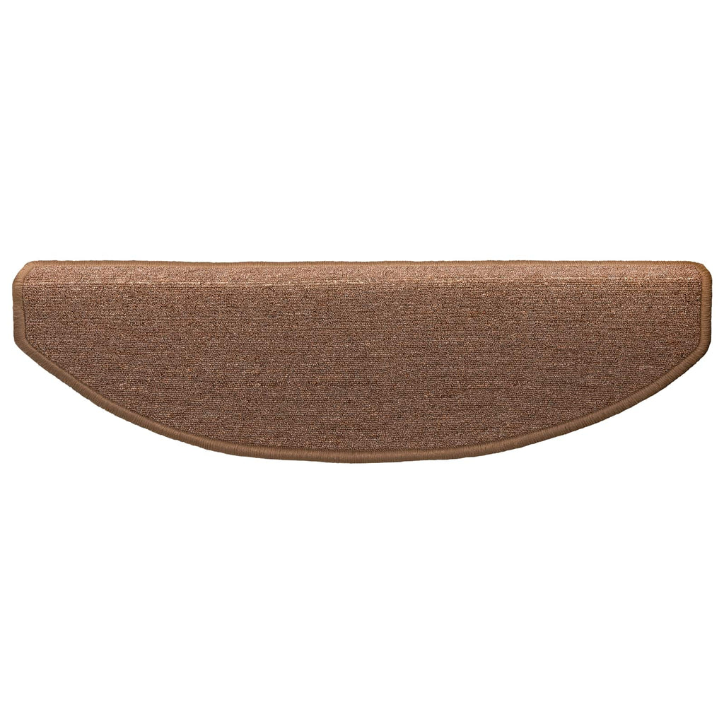 Selbstklebende Treppenschoner 15 pcs Braun 80 x 24,5 x 3,5 cm