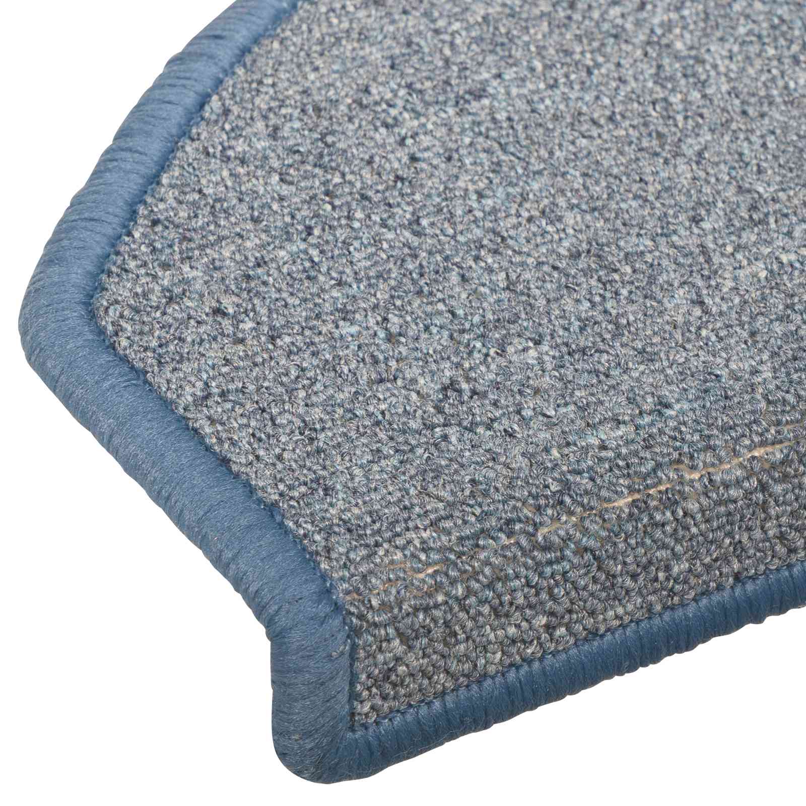 Selbstklebende Treppenschoner 15 pcs Hellgrau und Blau
