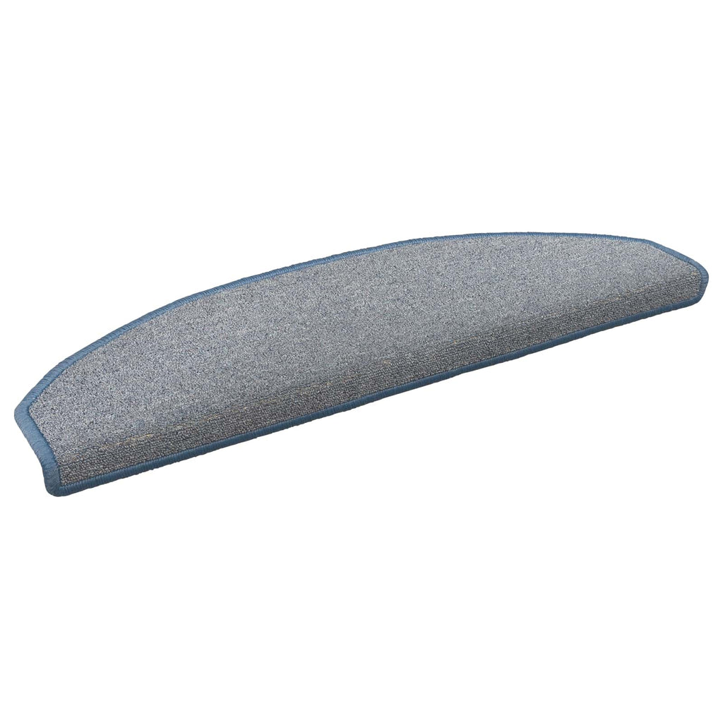 Selbstklebende Treppenschoner 15 pcs Hellgrau und Blau
