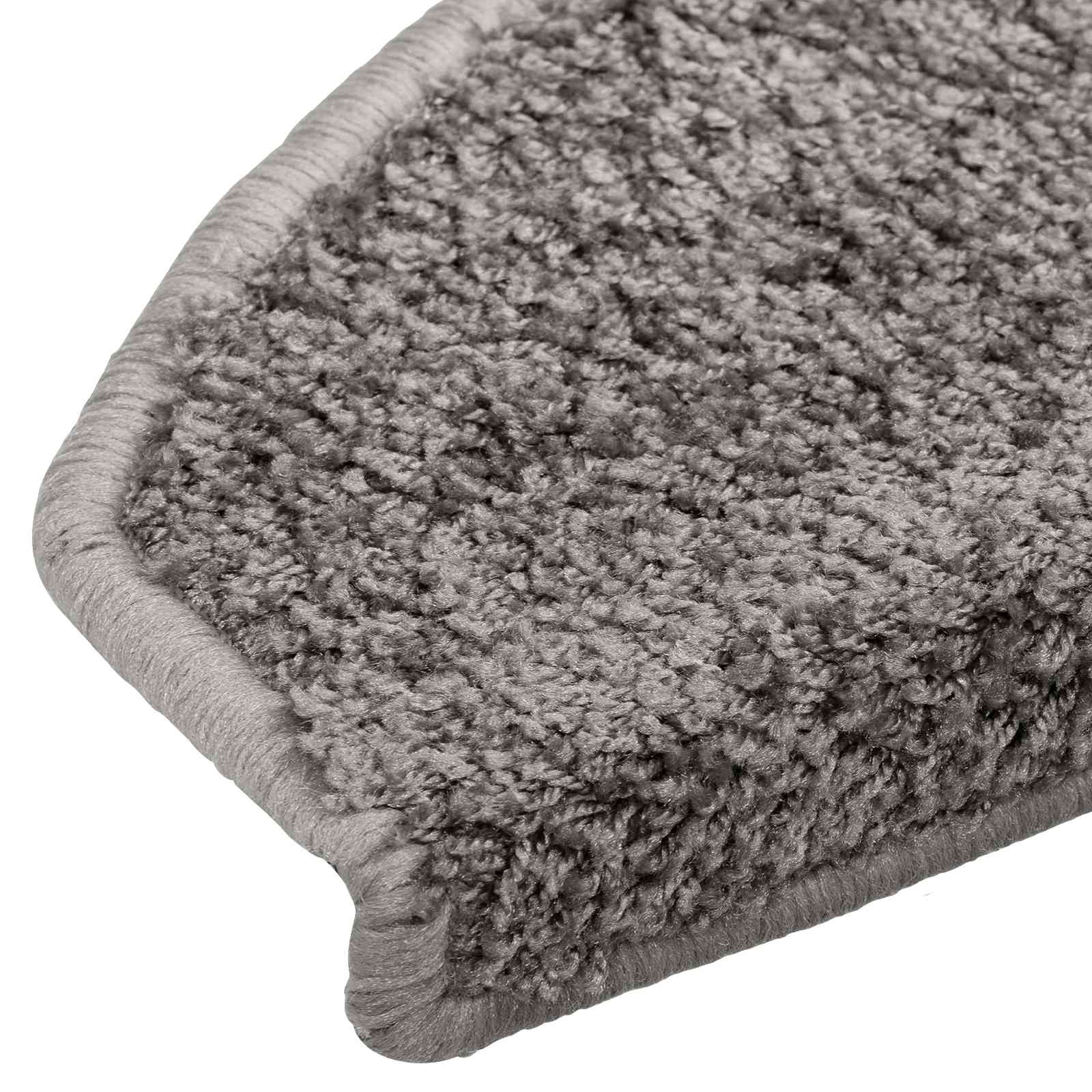 Selbstklebende Treppenschoner 15 pcs Grau 80 x 24,5 x 3,5 cm