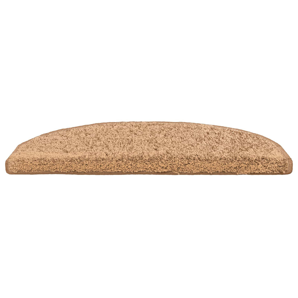 Selbstklebende Treppenschoner 15 pcs Beige 80 x 24,5 x 3,5 cm