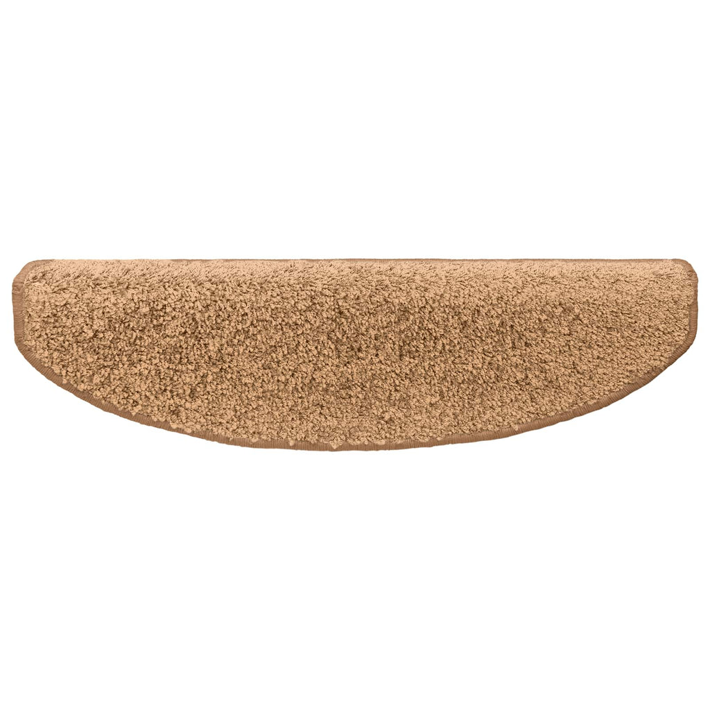 Selbstklebende Treppenschoner 15 pcs Beige 80 x 24,5 x 3,5 cm
