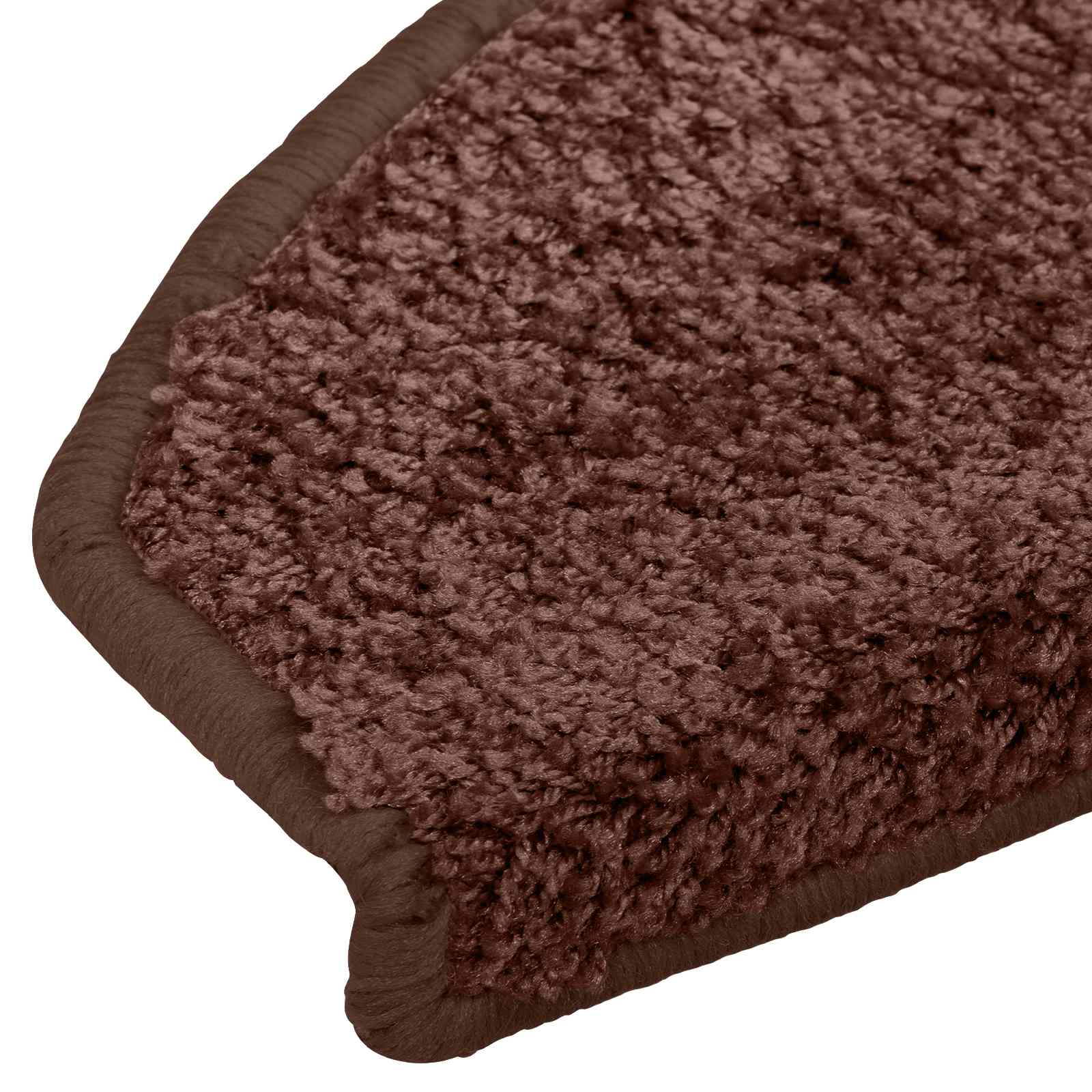 Selbstklebende Treppenschoner 15 pcs Braun 80 x 24,5 x 3,5 cm