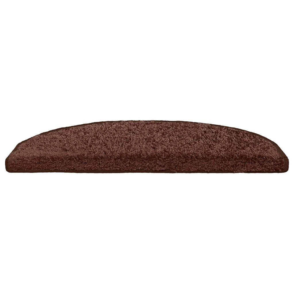 Selbstklebende Treppenschoner 15 pcs Braun 80 x 24,5 x 3,5 cm