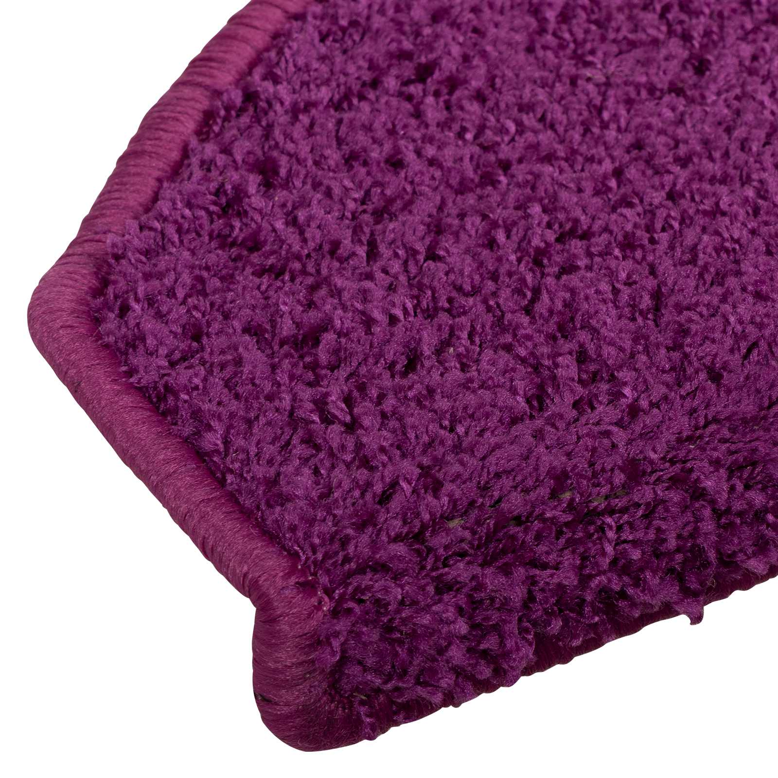 Selbstklebende Treppenschoner 15 pcs Violett 80 x 24,5 x 3,5 cm