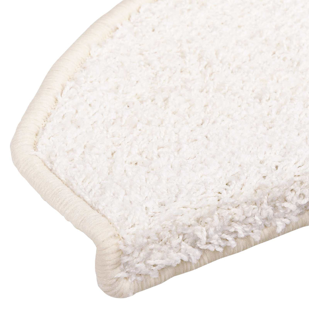 Selbstklebende Treppenschoner 15 pcs Weiß 80 x 24,5 x 3,5 cm