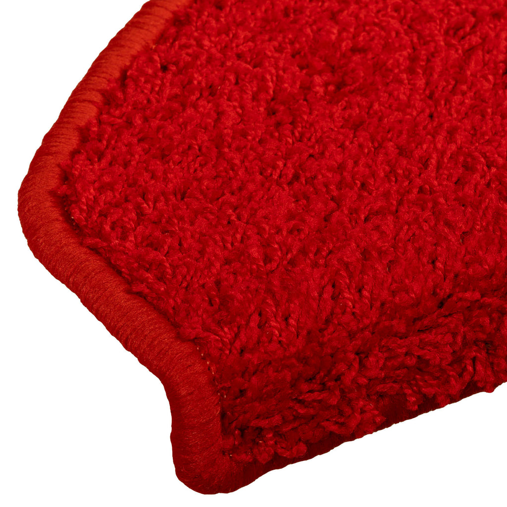 Selbstklebende Treppenschoner 15 pcs Rot 80 x 24,5 x 3,5 cm
