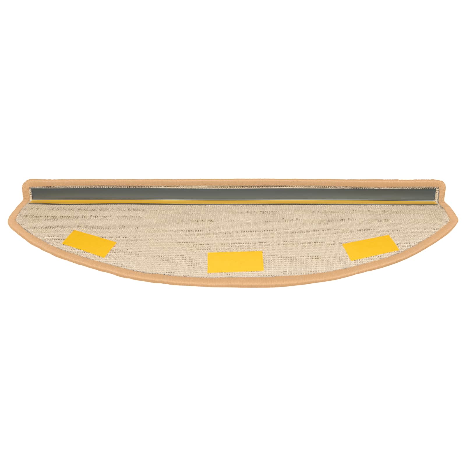 Selbstklebende Treppenschoner 15 pcs Gold 80 x 24,5 x 3,5 cm