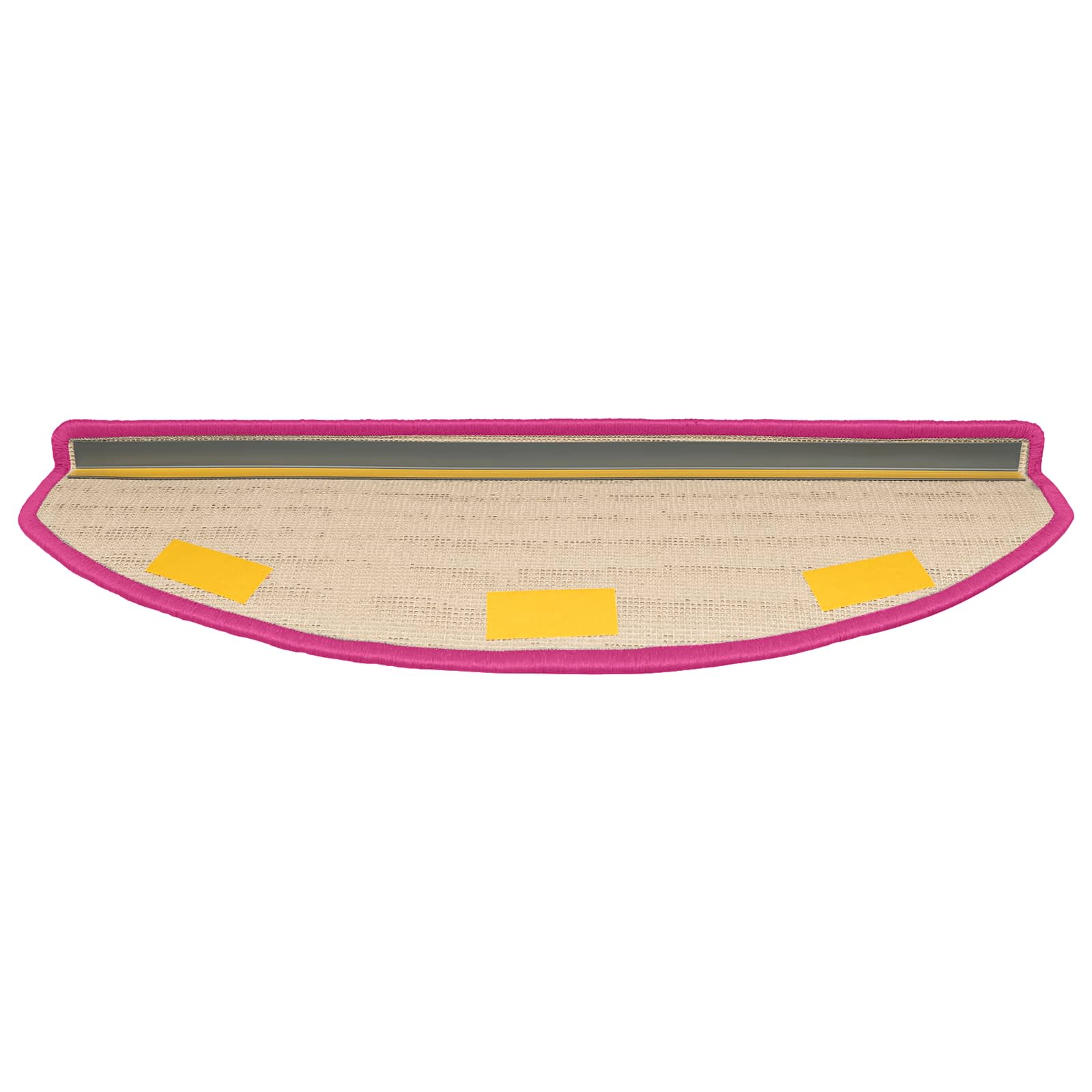Selbstklebende Treppenschoner 15 pcs Rosa 80 x 24,5 x 3,5 cm