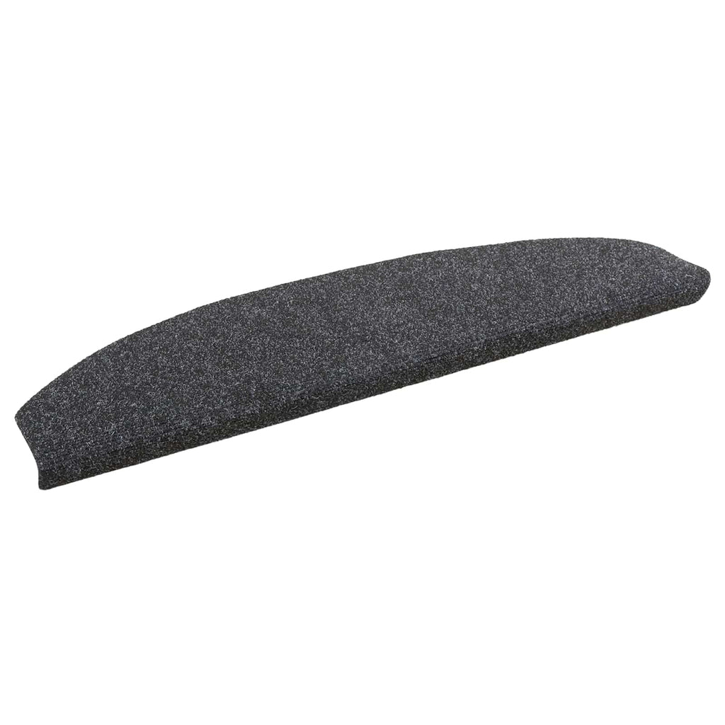 Selbstklebende Treppenschoner Halbkreis 15 pcs Dunkelgrau