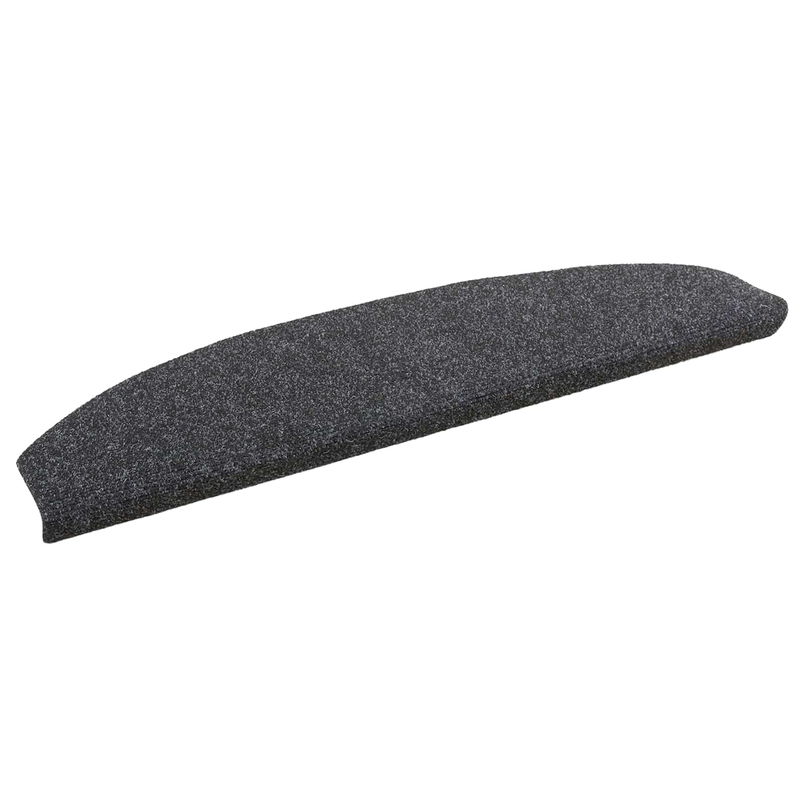Selbstklebende Treppenschoner Halbkreis 15 pcs Dunkelgrau