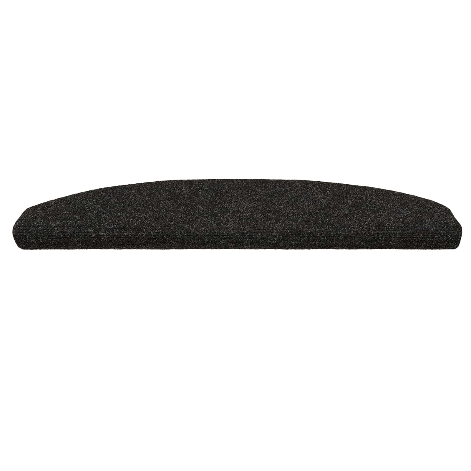 Selbstklebende Treppenschoner 15 pcs Schwarz 80 x 24,5 x 3,5 cm