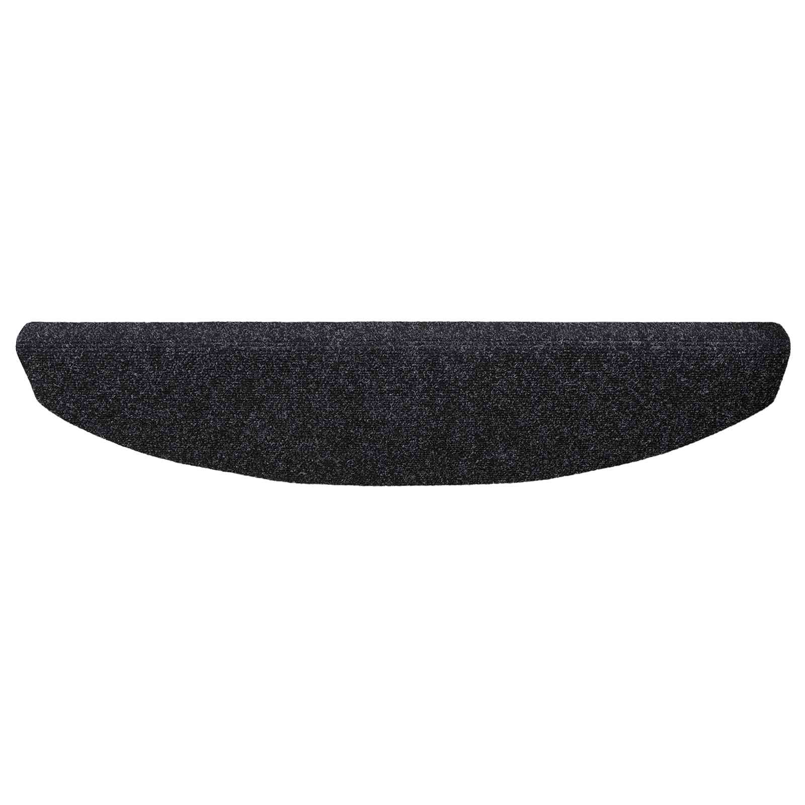 Selbstklebende Treppenschoner 15 pcs Schwarz 80 x 24,5 x 3,5 cm