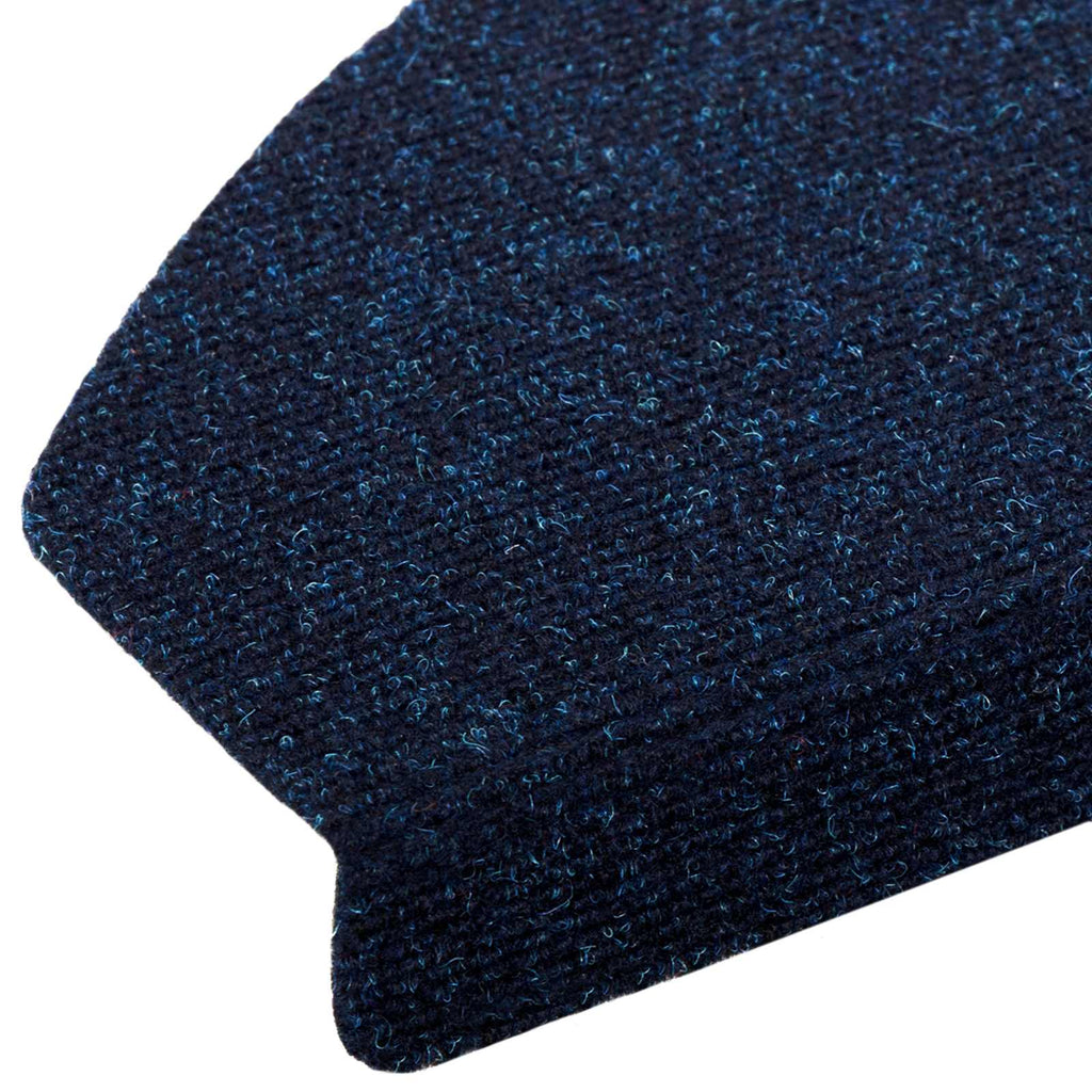 Selbstklebende Treppenschoner Halbkreis 15 pcs Marineblau