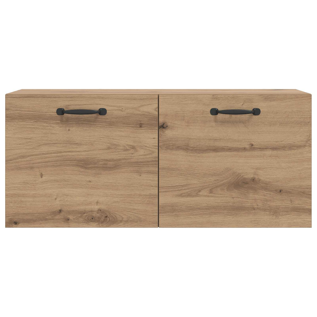 Wandschrank Wandhalterung Artisan-Eiche 80 x 36,5 x 35 cm