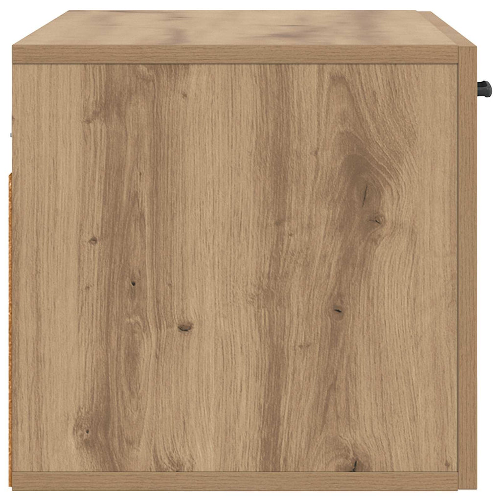 Wandschrank Wandhalterung Artisan-Eiche 80 x 36,5 x 35 cm