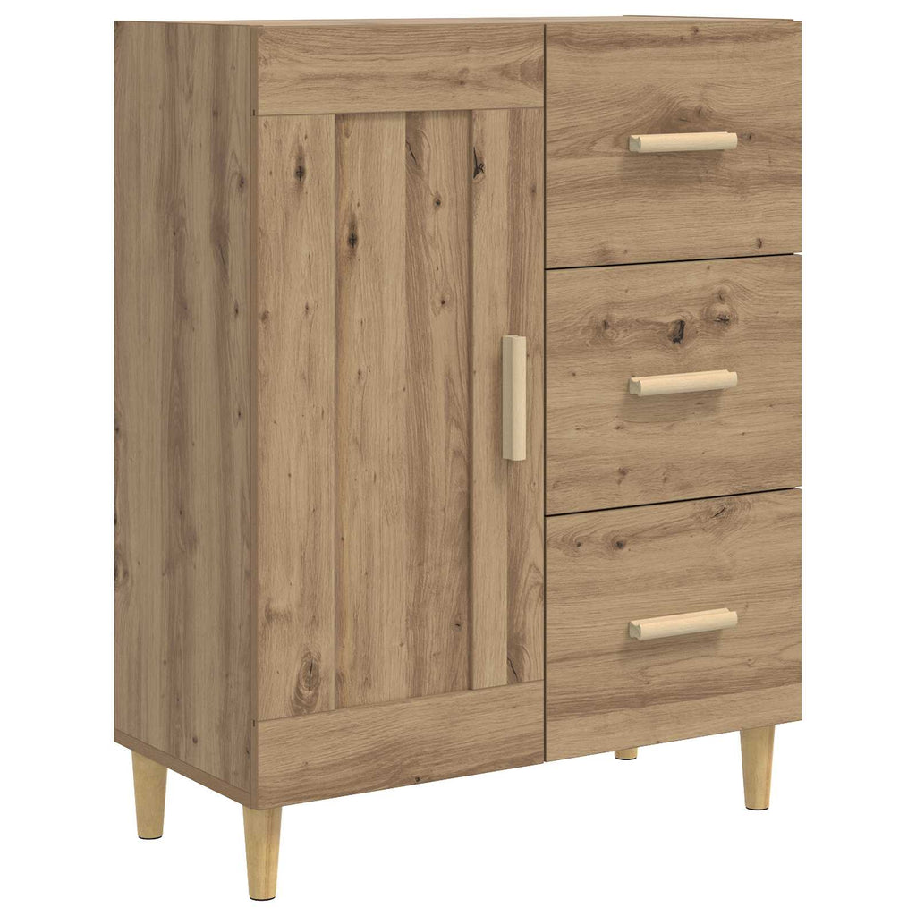 Sideboard Artisan-Eiche 69,5 x 34 x 90 cm Holzwerkstoff