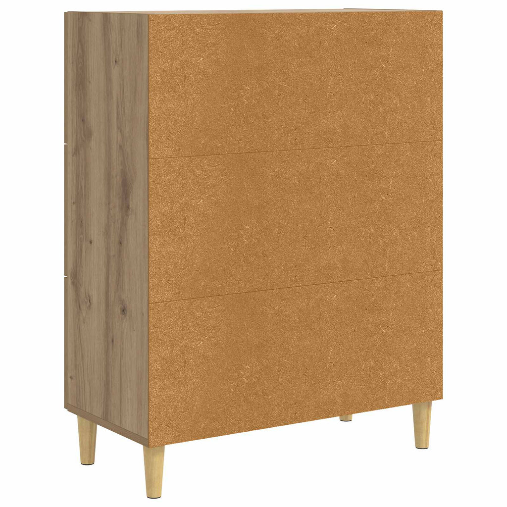 Sideboard Artisan-Eiche 69,5 x 34 x 90 cm Holzwerkstoff