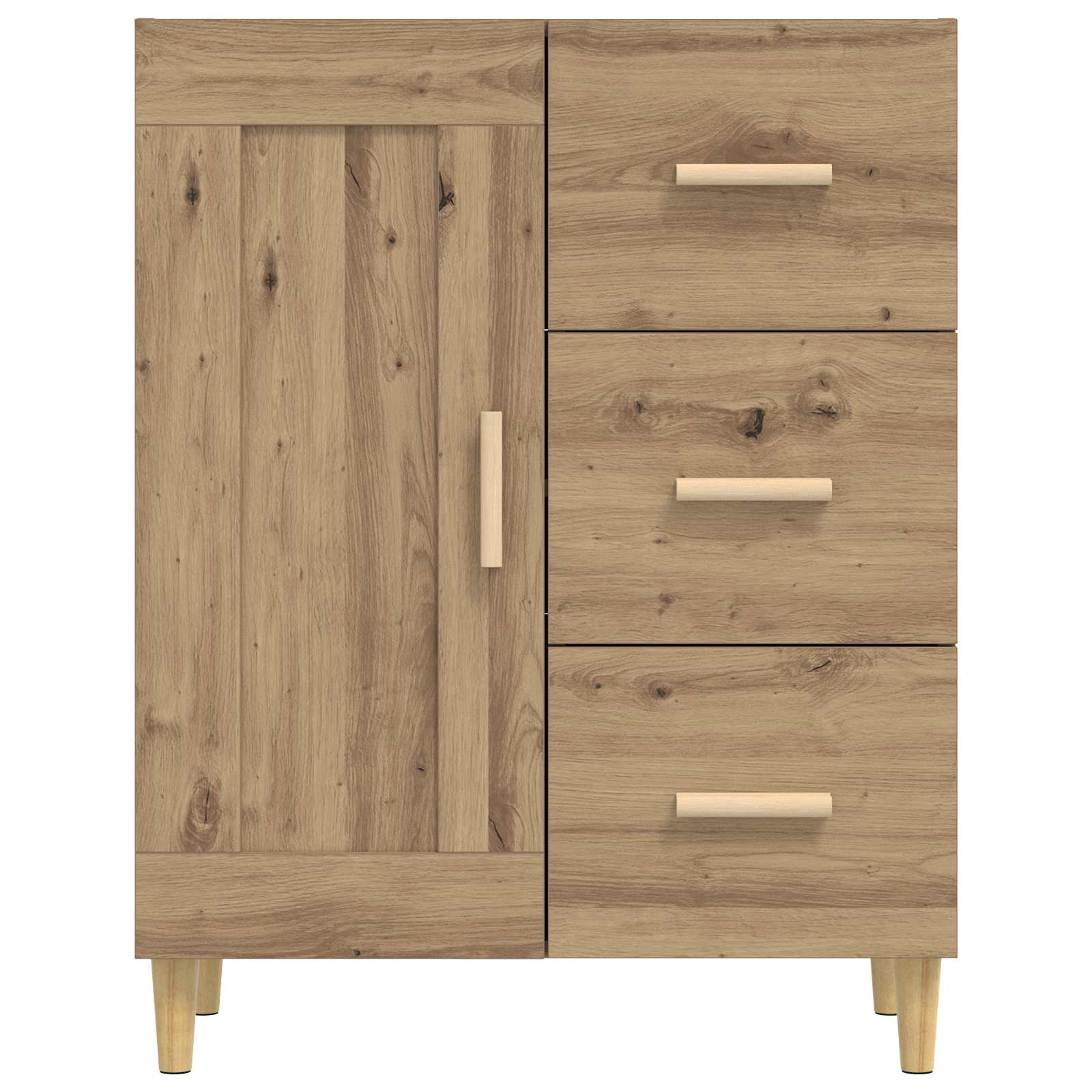 Sideboard Artisan-Eiche 69,5 x 34 x 90 cm Holzwerkstoff