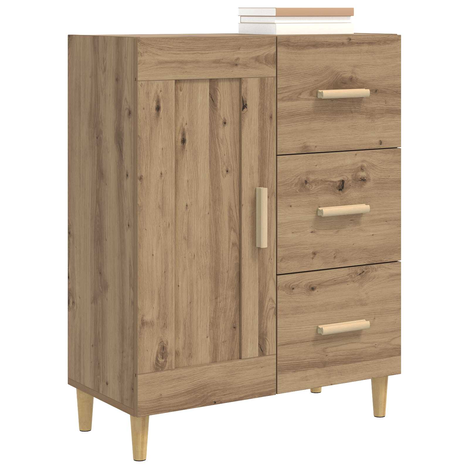 Sideboard Artisan-Eiche 69,5 x 34 x 90 cm Holzwerkstoff