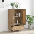 Highboard Artisan-Eiche 70 x 31 x 115 cm Holzwerkstoff
