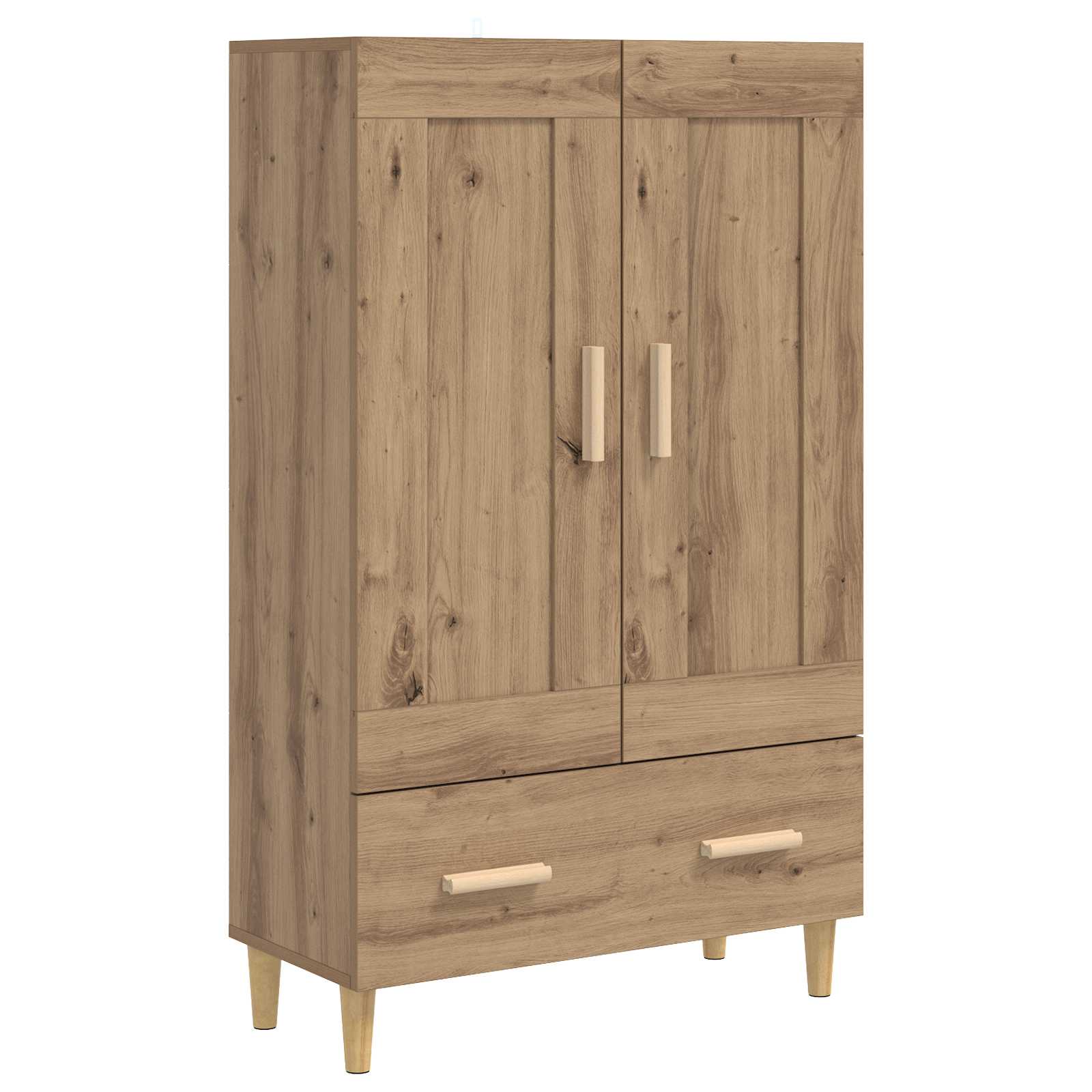 Highboard Artisan-Eiche 70 x 31 x 115 cm Holzwerkstoff