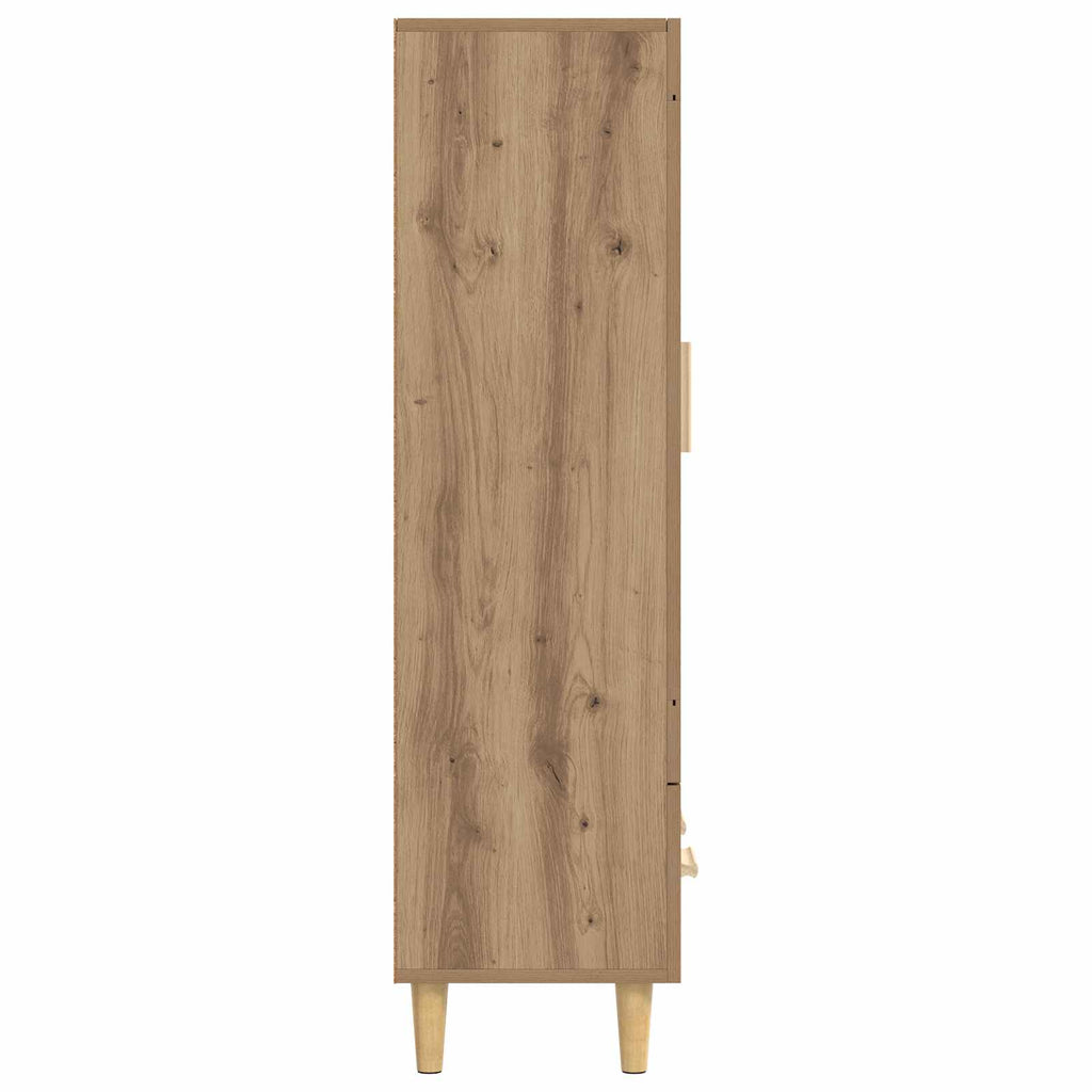 Highboard Artisan-Eiche 70 x 31 x 115 cm Holzwerkstoff