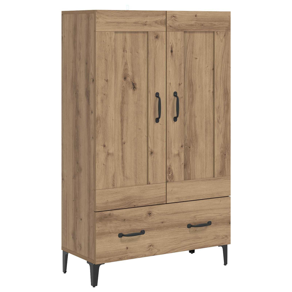 Highboard Artisan-Eiche 70 x 31 x 115 cm Holzwerkstoff