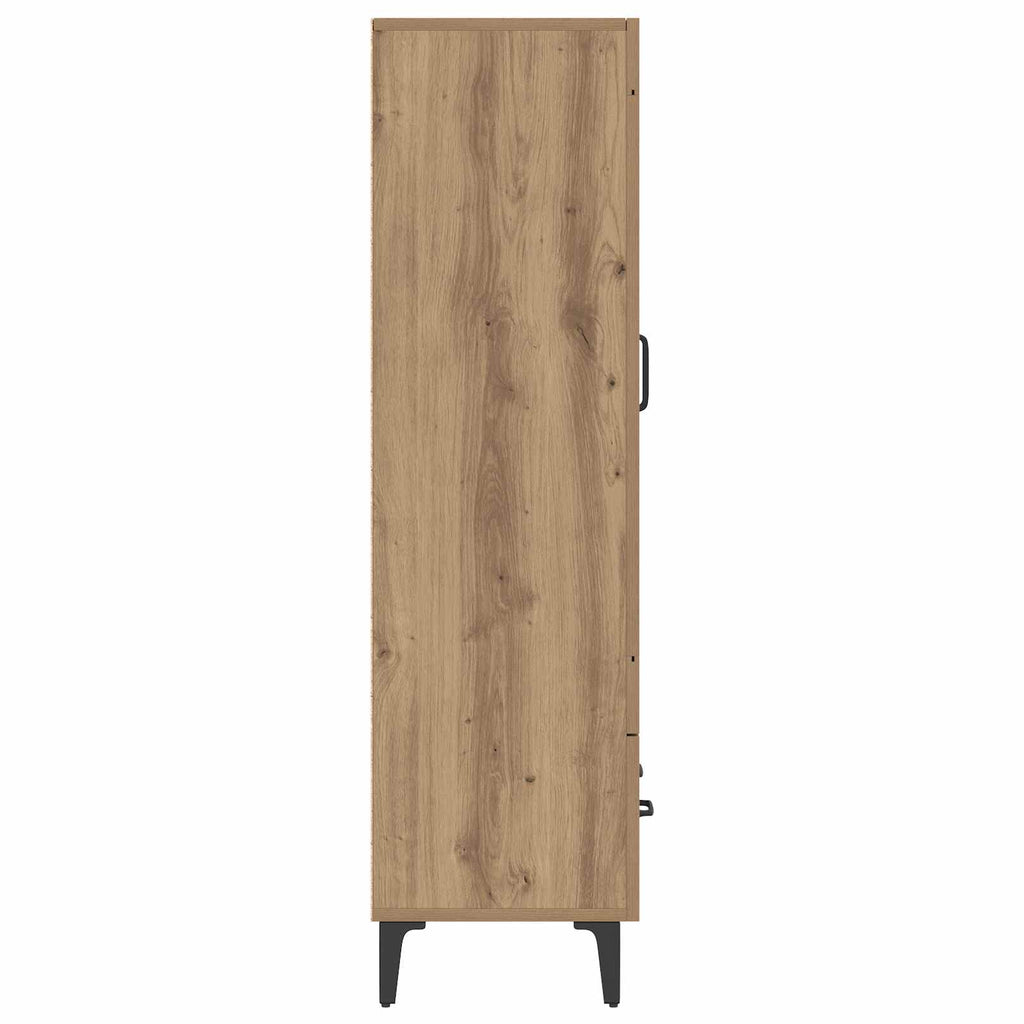 Highboard Artisan-Eiche 70 x 31 x 115 cm Holzwerkstoff