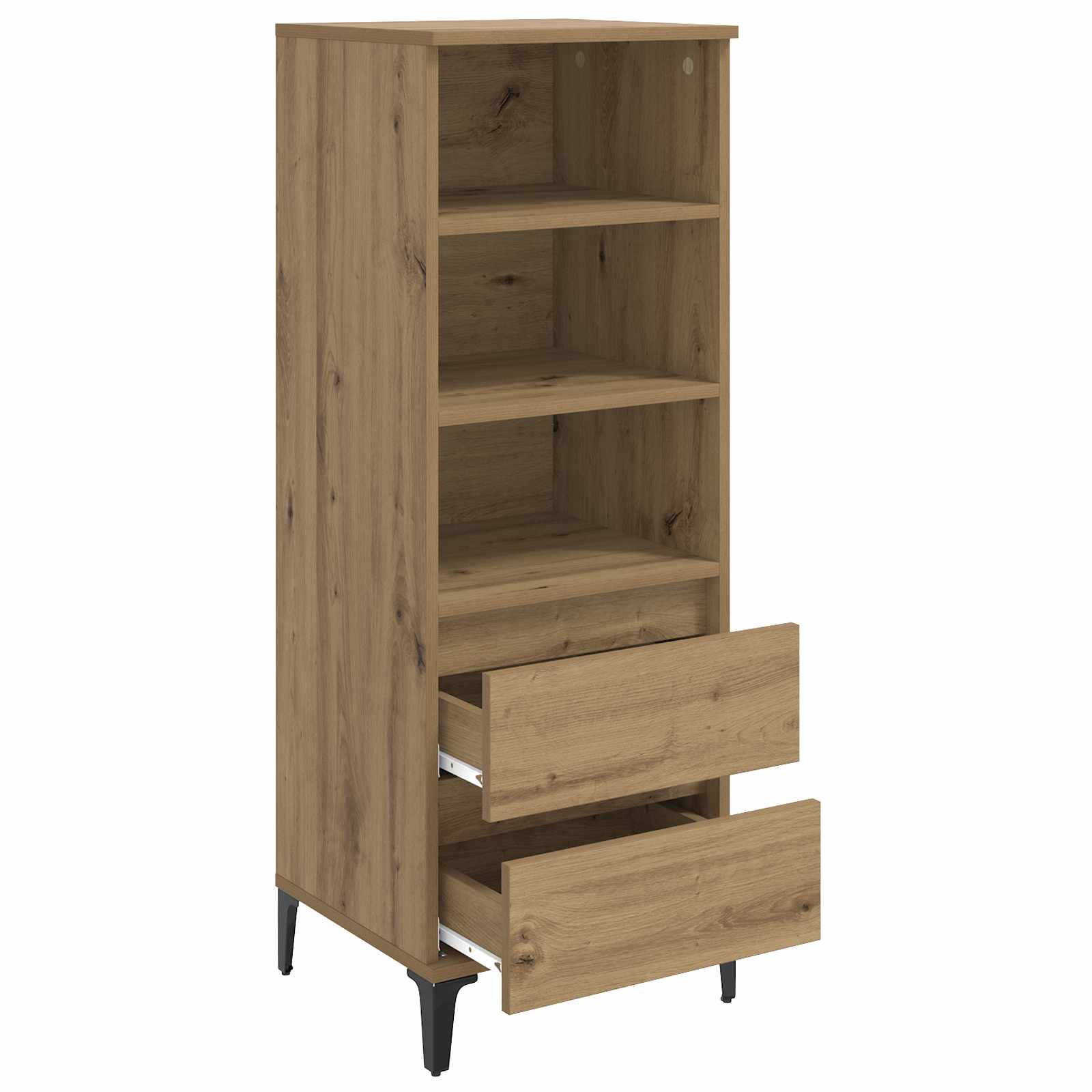 Highboard Artisan-Eiche 40 x 36 x 110 cm Holzwerkstoff
