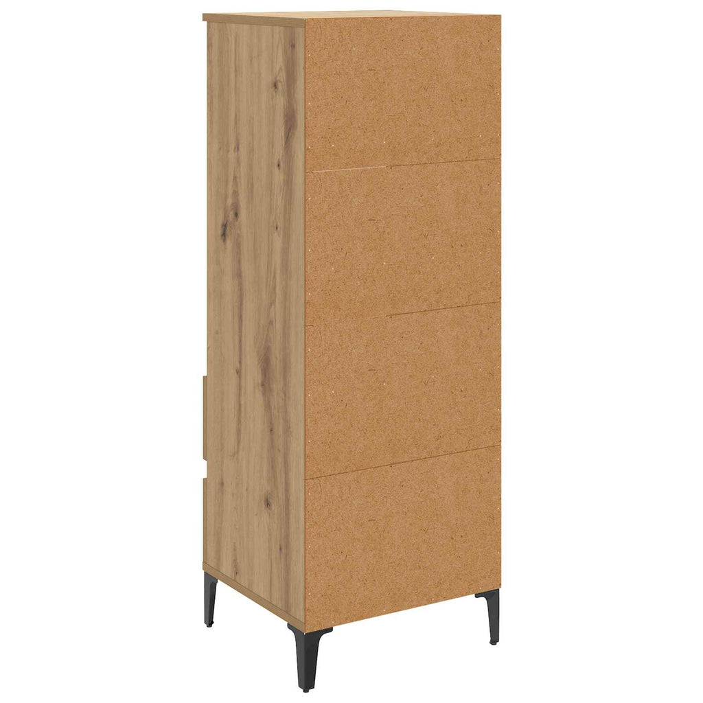 Highboard Artisan-Eiche 40 x 36 x 110 cm Holzwerkstoff